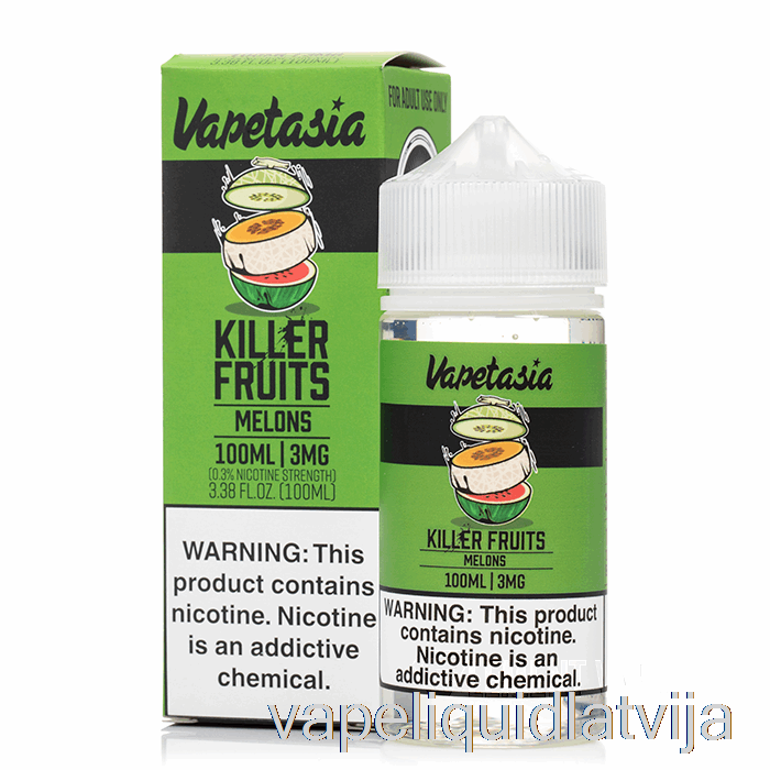 Melones - Vapetāzija - 100ml 3mg Vape šķidrums